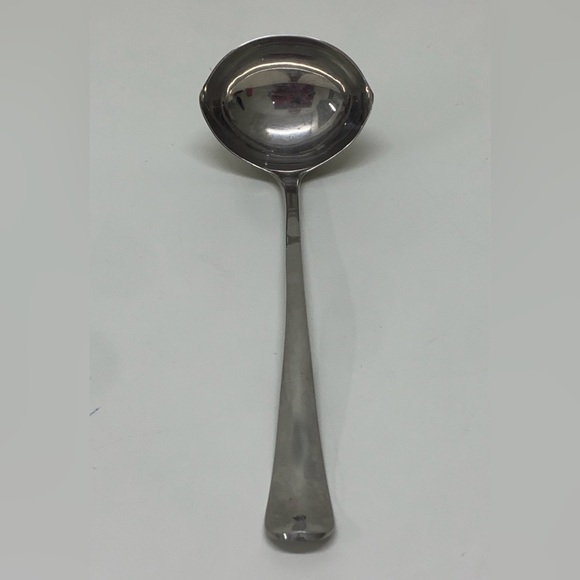 Vintage Raimond Large Raised Rattail Hook Stand Silver Plated Punch Soup Ladle - Picture 16 of 16